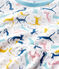 Unisex Cat Print Cotton/Lyocell Pyjamas MARSHMALLOW white/MULTICO white